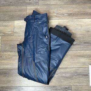 Columbia Wateproof Navy Omni Heat Insulated Ski Pants Sz XXS